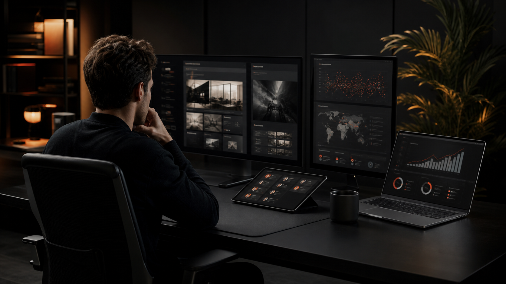 LUMA operator managing website and lead setup