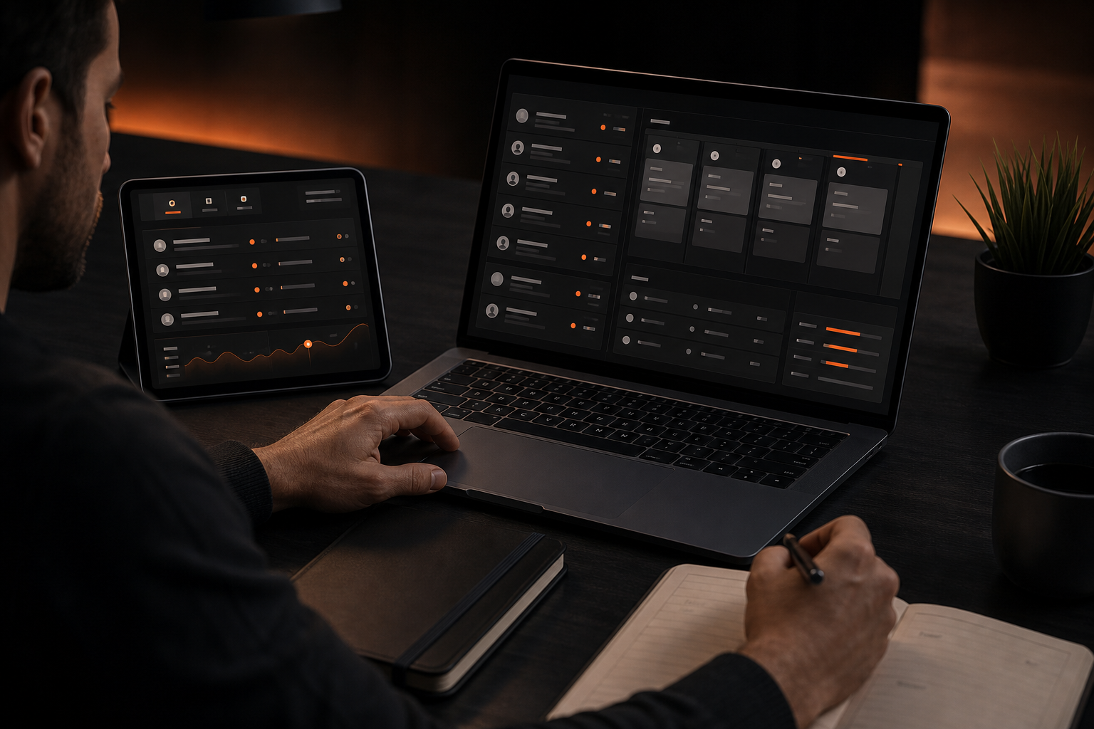 Prospecting workstation with managed pipeline dashboards