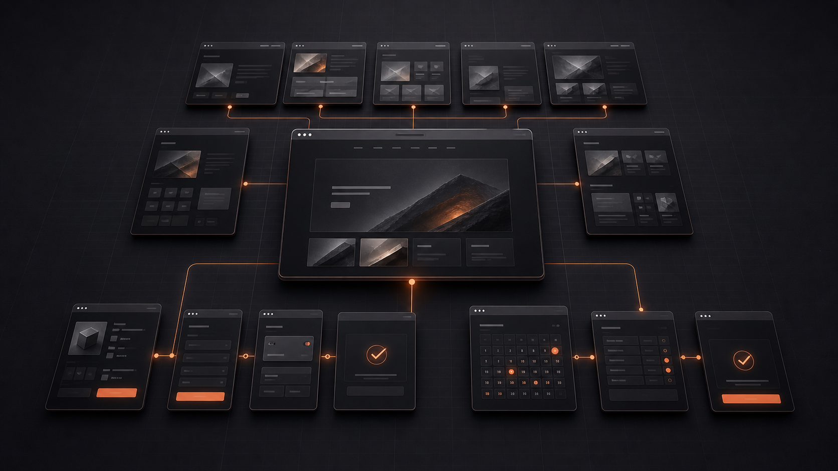 Website architecture and launch process